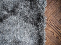 Noëlle Riche 22 - Rond vloerkleed in Wolfgrijs