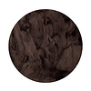 Fred van Leer Hampton Espressobruin 18 - Rond hoogpolig vloerkleed