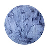 Fred van Leer Hampton Lavendelblauw 37 - Rond hoogpolig vloerkleed