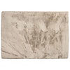 Floorpassion Lupo 13 - Knuffelzacht hoogpolig vloerkleed in elegant beige, met creme puntjes