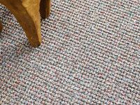 Natural Life 93 - Beige basic met Multi color - Vloerkleed wollen look met noppenstructuur