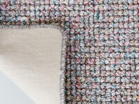 Natural Life 93 - Beige basic met Multi color - Vloerkleed wollen look met noppenstructuur