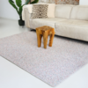 Floorpassion Natural Life 93 - Beige basic met Multi color - Vloerkleed wollen look met noppenstructuur