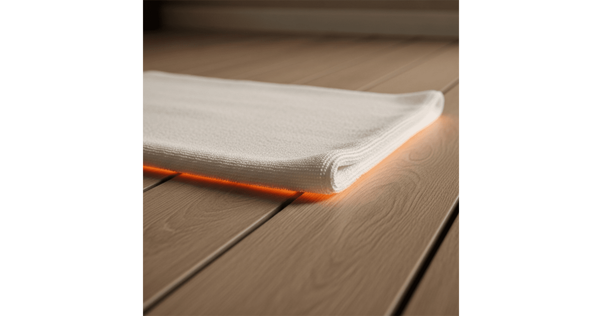 Kan een vloerkleed op vloerverwarming?