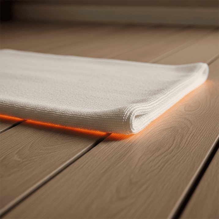 Kan een vloerkleed op vloerverwarming?