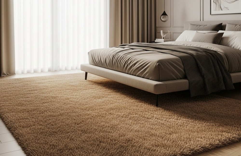 Welk soort vloerkleed kies ik voor onder mijn bed?