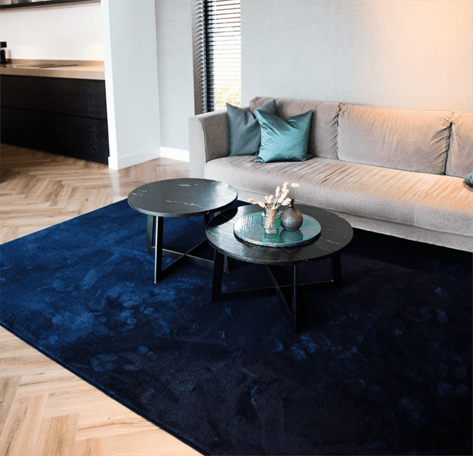 kleed voor de bank leggen