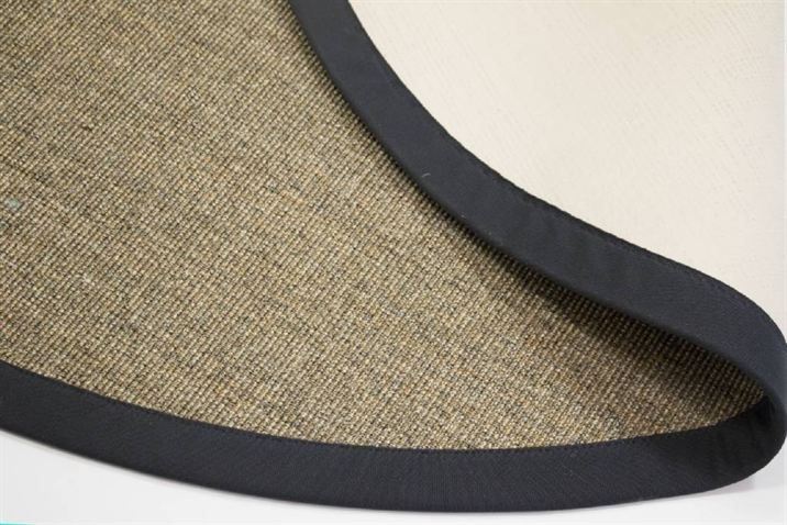 plat geweven jute kleed