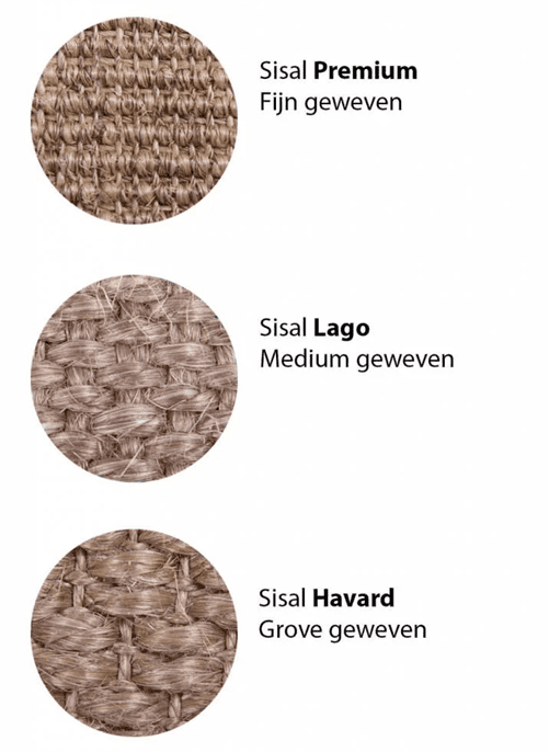 soorten jute kleden geweven