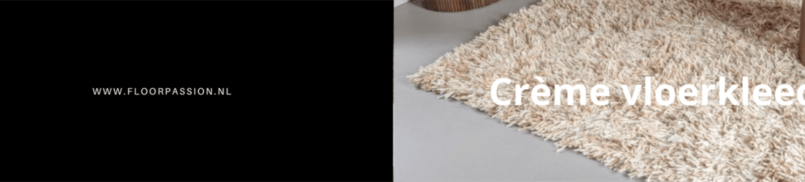 Cremekleurige vloerkleden