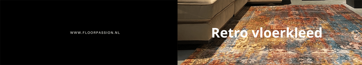 Retro vloerkleden