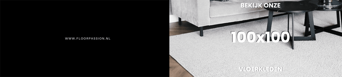 100x100 vloerkleed