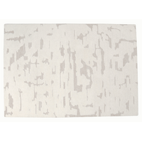 Floorpassion Bazaar 22 - Carved wollen vloerkleed in grijze kleursamenstelling