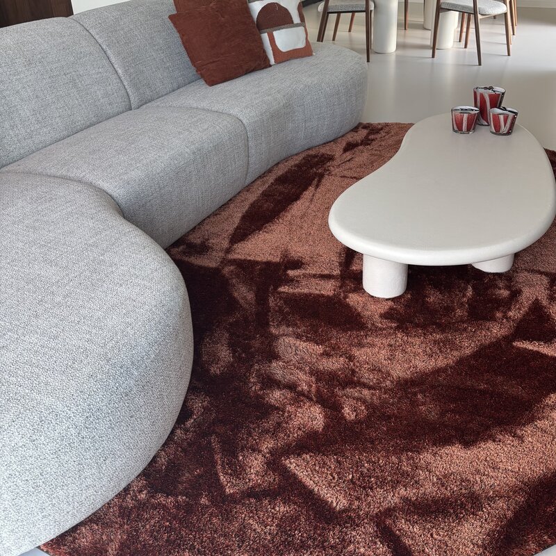 Terracotta vloerkleed - Ross 63