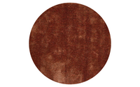 Ross 63 - Rond hoogpolig vloerkleed terra/oranje