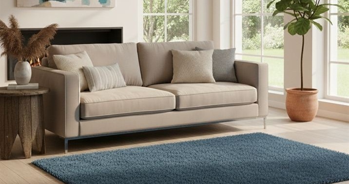 Beste kleur vloerkleed bij beige bank