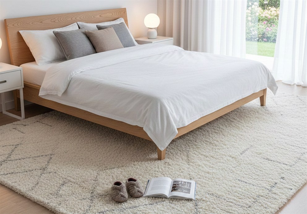 Top 4 beste vloerkleden voor de slaapkamer