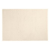 Floorpassion Orba 13 - Vloerkleed van slijtvaste vezels in het beige