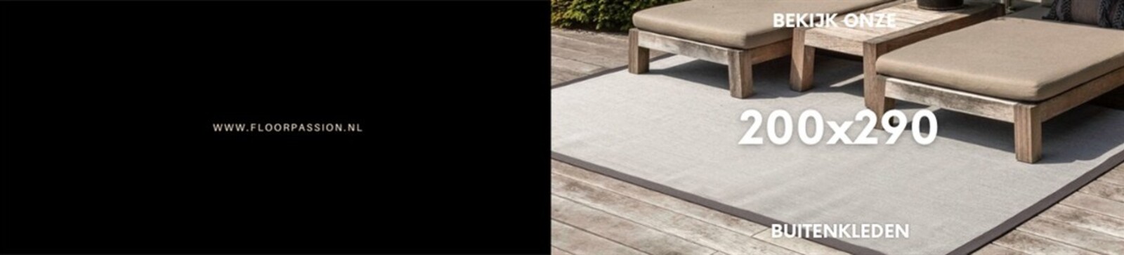 Buitenkleden 200x290