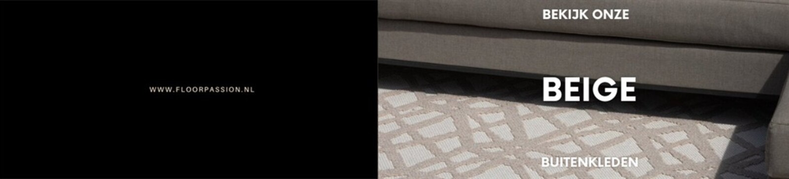 Beige buitenkleden