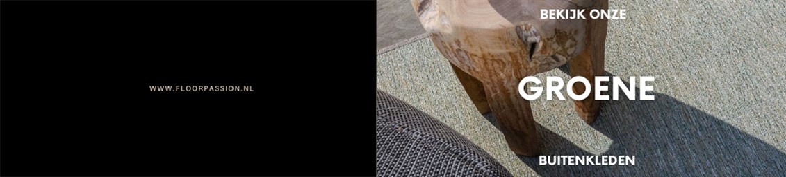 Groene buitenkleden