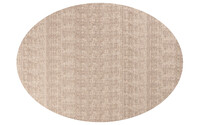 Barra 12 - Ovaal Outdoor vloerkleed in dessert sand beige