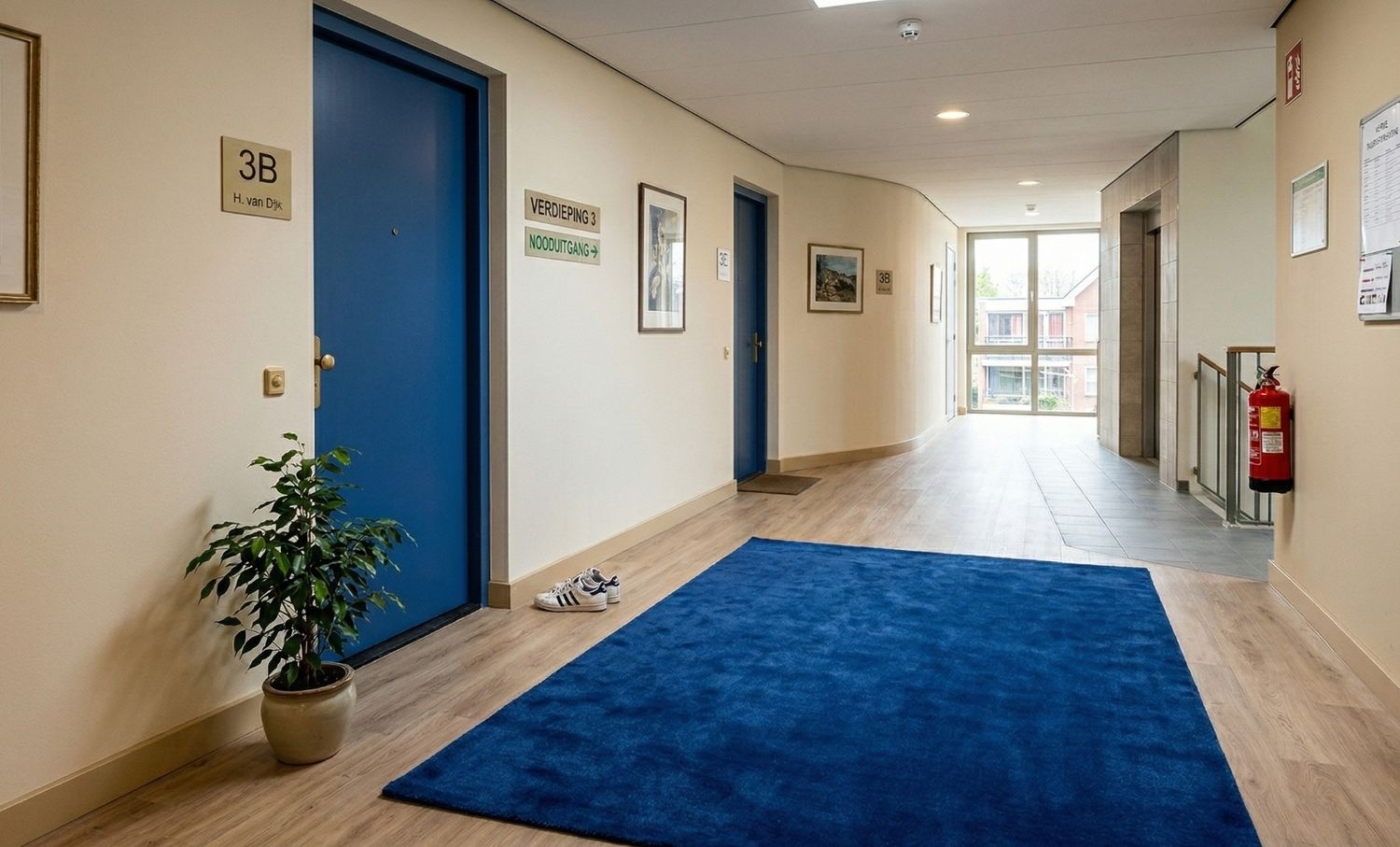 Vloerkleden voor appartementencomplexen