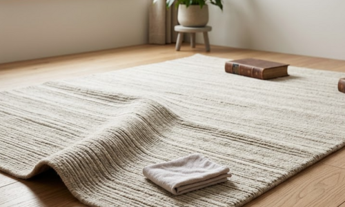 Tips om vouwen uit je vloerkleed te krijgen