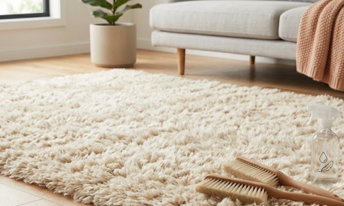 Tips om je vloerkleed weer fluffy te maken