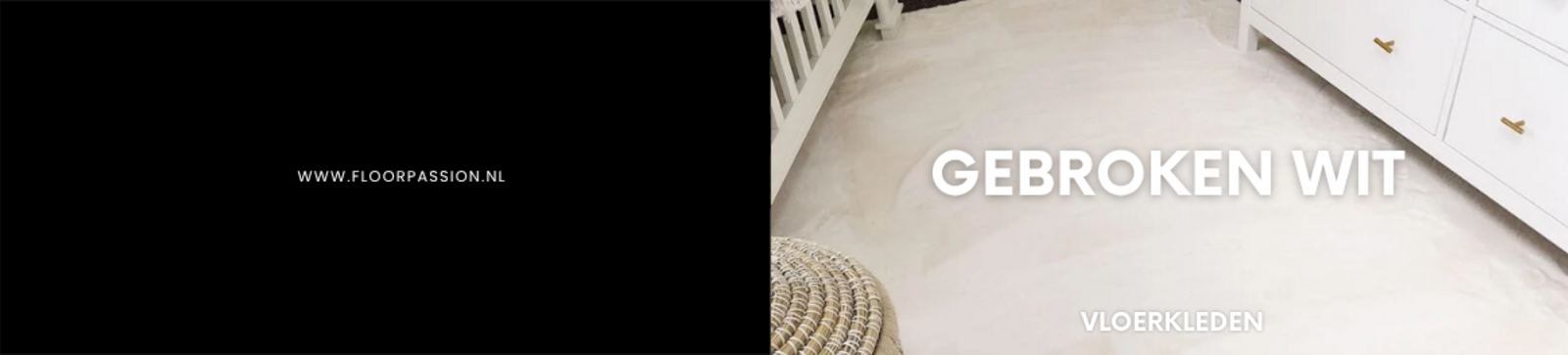 Gebroken witte vloerkleden
