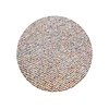 Floorpassion Natural Life 65 rond - Okergele basiskleur met Multi color - Vloerkleed wollen look met noppenstructuur