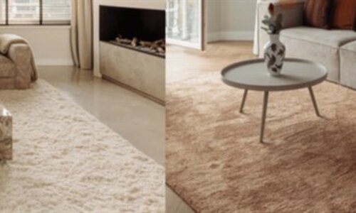 Welke kleur vloerkleed past bij een taupe bank?