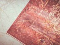 Vintage vloerkleed rood/roze Angkor-43