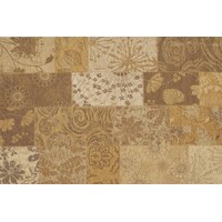 Floorpassion Chatel 13 - Prachtig patchwork vloerkleed in beige kleuren
