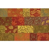 Floorpassion Chatel 99 - Uniek patchwork vloerkleed in multi-kleurstelling