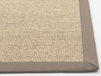 Premium 13 - Prachtig sisal vloerkleed in Beige met Taupe band