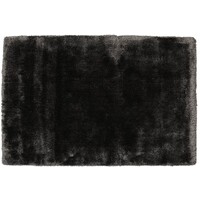 Floorpassion Ross 26 - Uniek hoogpolig vloerkleed in antraciet/grijze kleursamenstelling