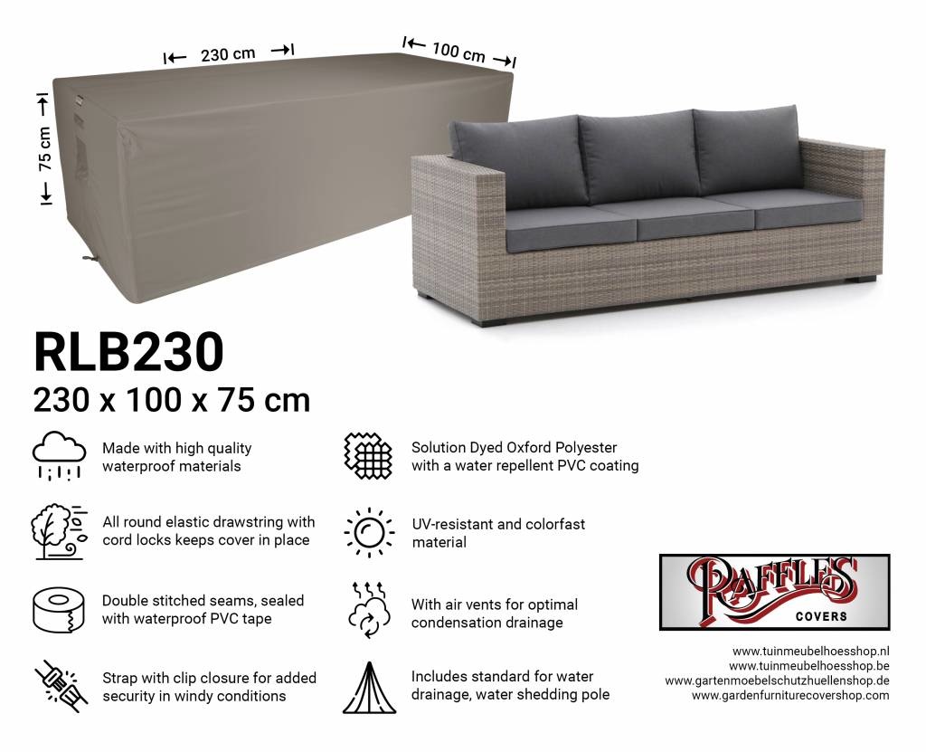 Lounge Sofa Protection Cover 230 X 100 Cm