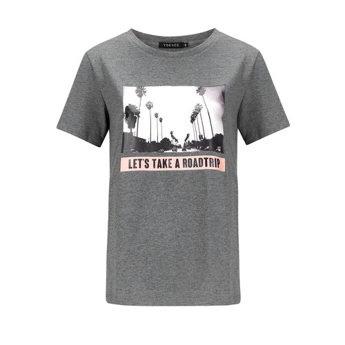 Ydence Ydence T-shirt LA grey Ydence Ydence T-shirt LA grey