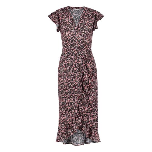 Freebird Freebird Rosy long midi dress pink Freebird Freebird Rosy long midi dress pink