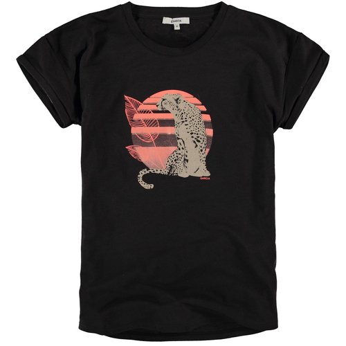 Garcia Garcia ladies t-shirt N00203 black Garcia Garcia ladies t-shirt N00203 black