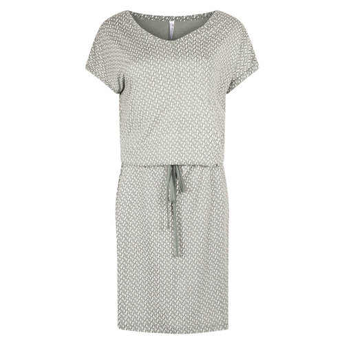 Zoso Zoso Goal allover logo printed dress greenstonewhite Zoso Zoso Goal allover logo printed dress greenstonewhite