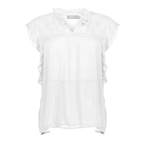 Geisha Geisha top sleeveless 03294-70 white Geisha Geisha top sleeveless 03294-70 white