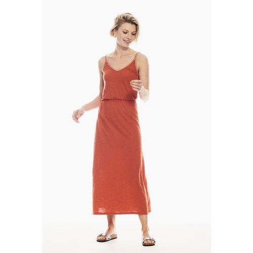 Garcia Garcia jurk Q00080 burnt ochre Garcia Garcia jurk Q00080 burnt ochre