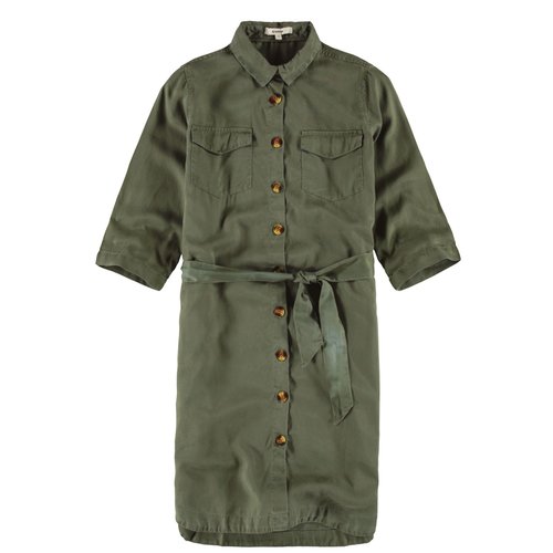 Garcia Garcia jurk P00287 soft army Garcia Garcia jurk P00287 soft army