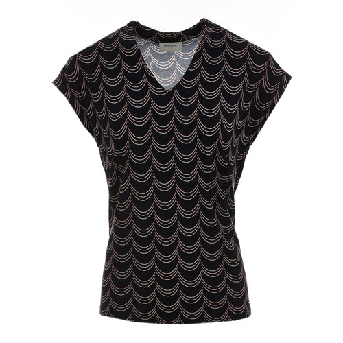 Freequent Freequent top Lyra 122449 navy blazer mix Freequent Freequent top Lyra 122449 navy blazer mix