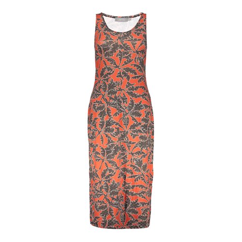 Geisha Geisha dress River 07357-60 coral/navy Geisha Geisha dress River 07357-60 coral/navy