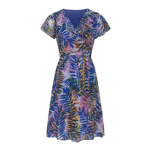 Smashed Lemon Smashed Lemon midi dress 20424 multi/white Smashed Lemon Smashed Lemon midi dress 20424 multi/white