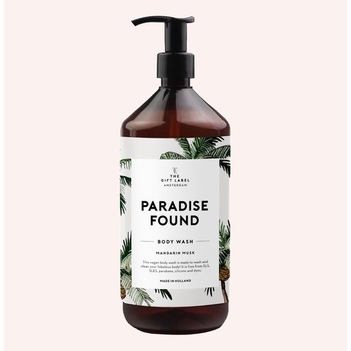 The Gift Label Body wash - Mandarin musk - paradise - 1012707 The Gift Label Body wash - Mandarin musk - paradise - 1012707