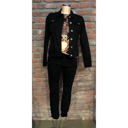 G.Ricceri Broek stretch met touwtje G.Ricceri Broek stretch met touwtje